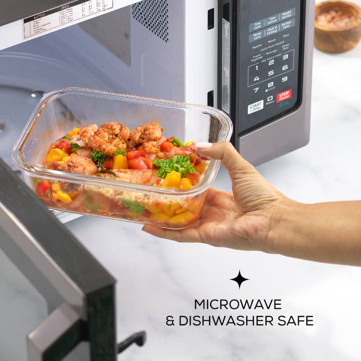 JoyJolt - Wholesale Food Storage Container - Glass Food Storage Containers with Airtight Lids - Set of 55