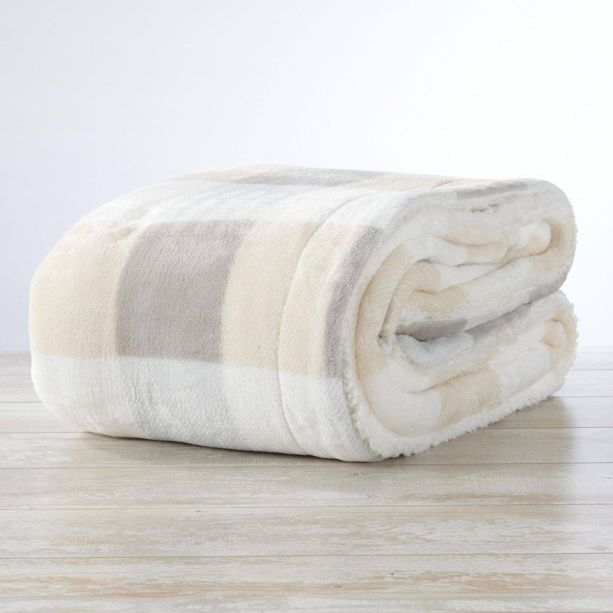 BH Collective - Wholesale Bedding Blanket - Bed Blanket - Velvet Plush & Sherpa Reverse - Kinsley116
