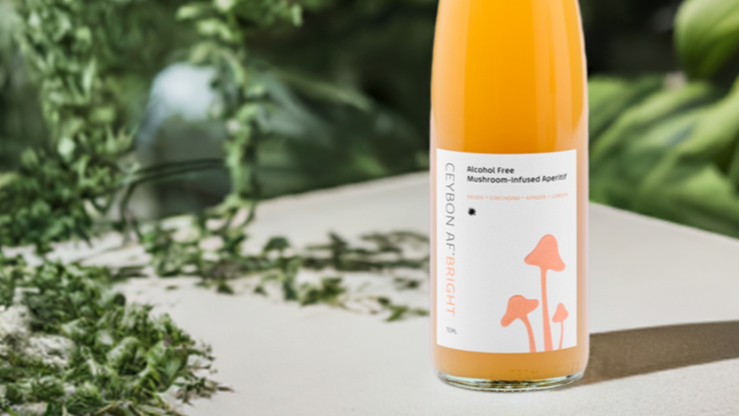 Ceybon - Wholesale Non-Alcoholic Aperitif/Mocktail - Bright Claire AF: Alcohol-Free, Mushroom-Infused Aperitif 1