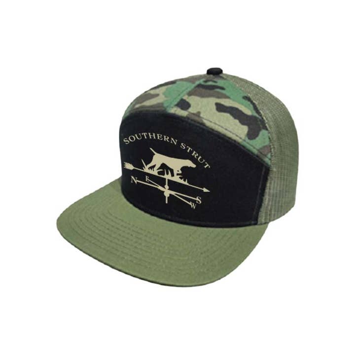 South Point Vane Trucker Hat for wholesale by Southern Strut