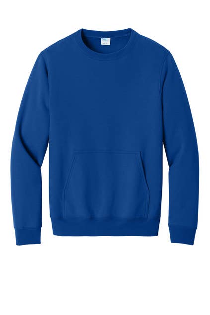 Print The Dream – wholesale Sweatshirt - Herr – Port & Company® Core Fleece Crewneck Tröja med Ficka5