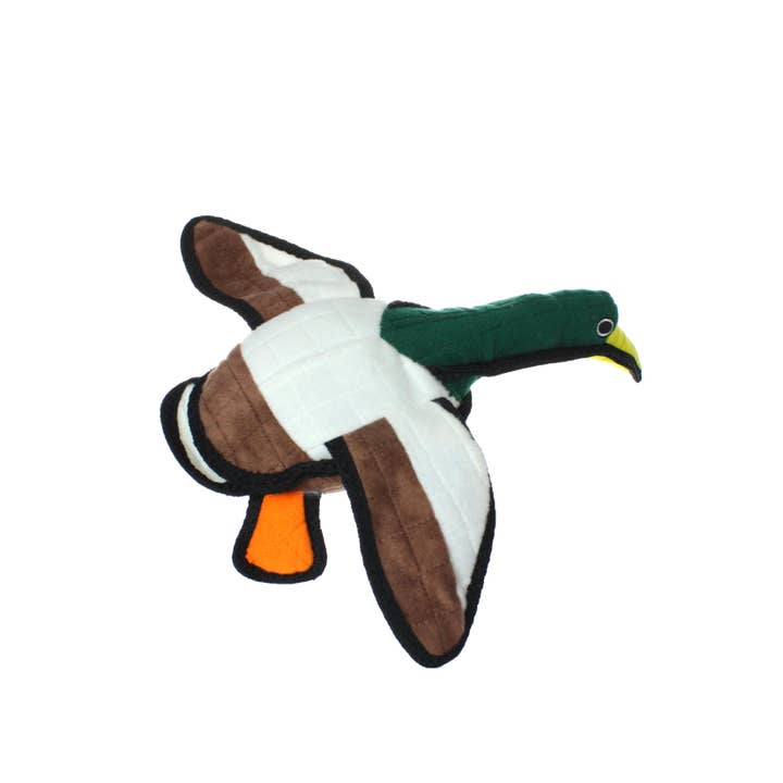 Tuffy Dog Toys - VIP Products - Venta al por mayor Juguete de goma - Perros - Juguete para perros Tuffy Barnyard Duck, duradero, resistente y chirriante5