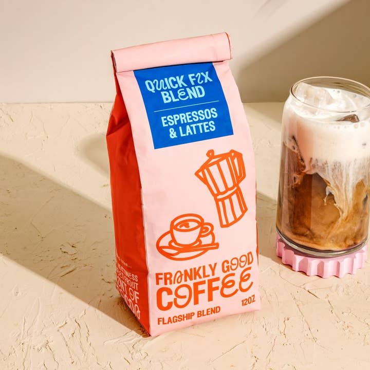 Quick Fix Blend for wholesale by Frankly Good Coffee