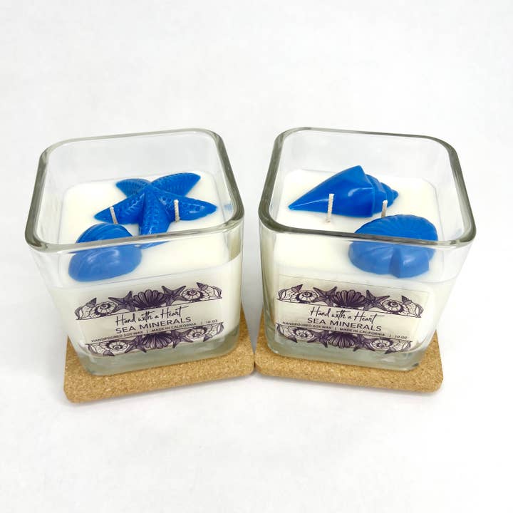 Hand with a Heart - Wholesale Jar/Filled Candle - Sea Minerals Soy Wax Candle1