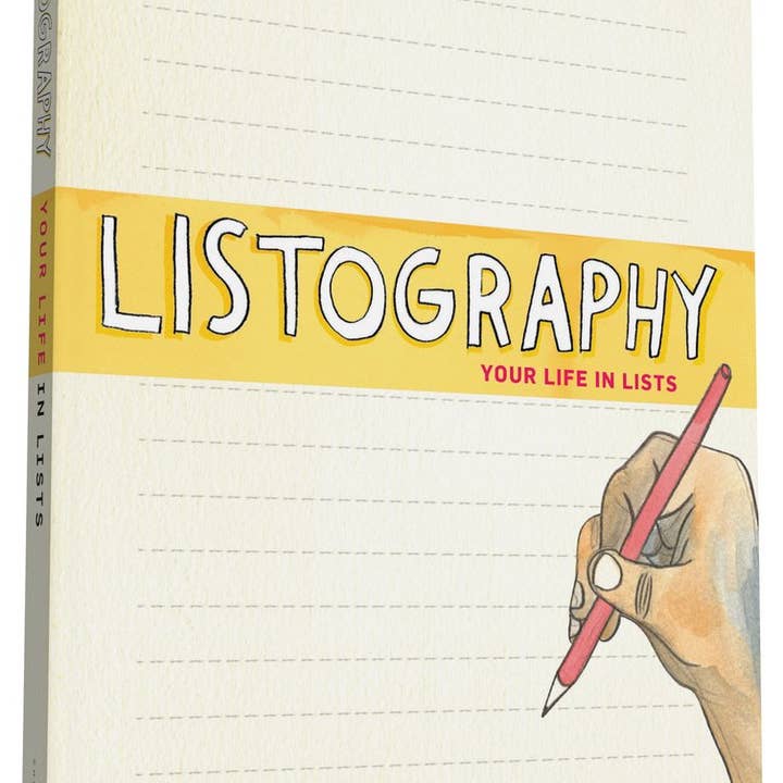 Listography Journal - Your Life in Lists (Diary or Journal) for wholesale by Abrams & Chronicle Books