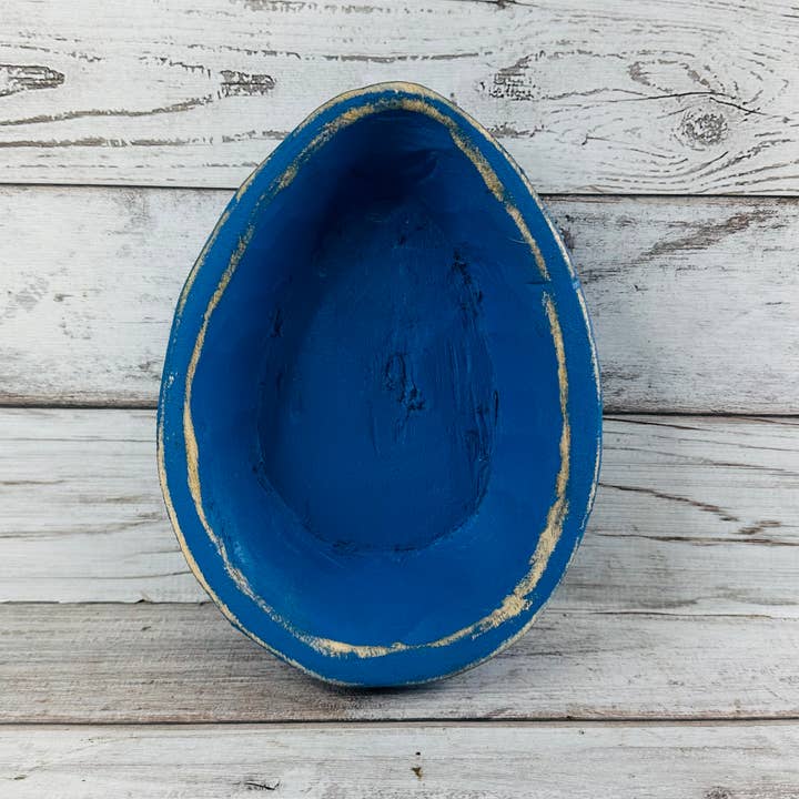 VALENTINA IMPORTS INC - Wholesale Candle Holder - Easter Eggs Dough Bowl Candle Ready 7