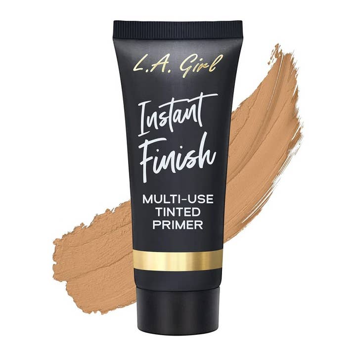 PINEAPPLE Beauty - Wholesale Face Makeup Primer - LA Girl GFP777 M Beige Instant Finish Blurring Primer - 3 pc