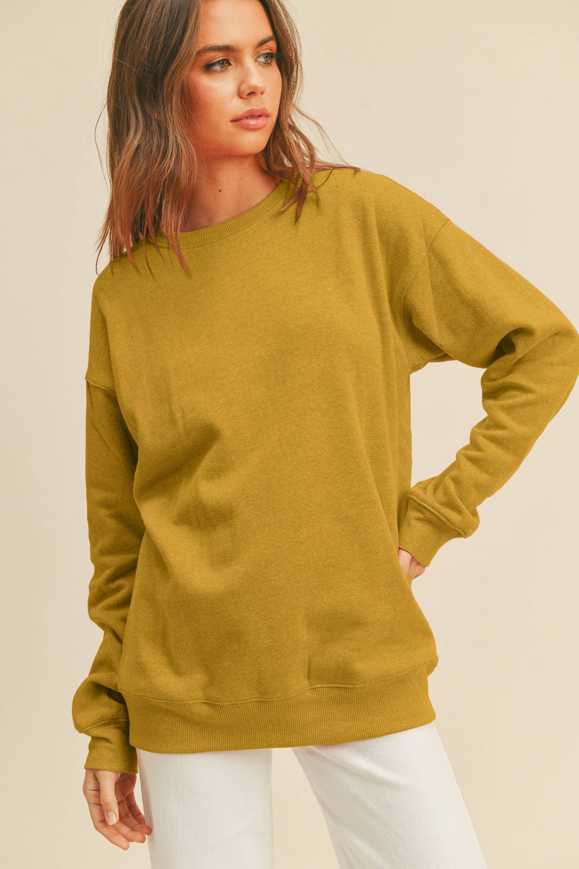 Honestee - Wholesale Sweatshirt - Women's - Blank Long Sleeve Sweatshirt17