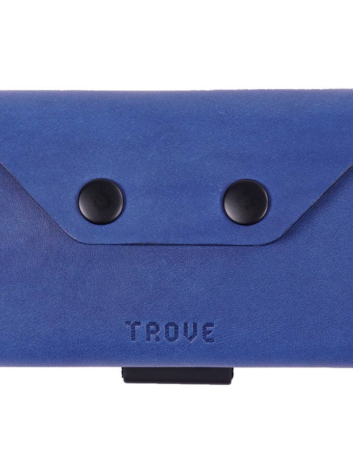 TROVE Muntencaddy: marineleer voor wholesale door TROVE