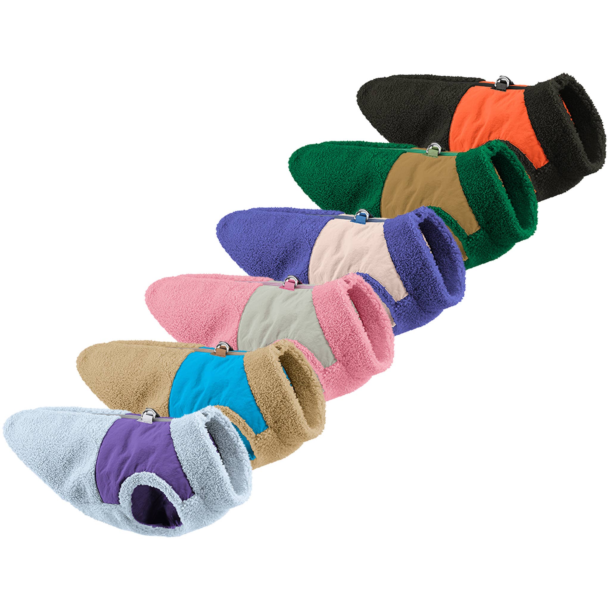 Gooby - Venta al por mayor Chaleco - Perros - Chaleco Sherpa con cierre para perros4