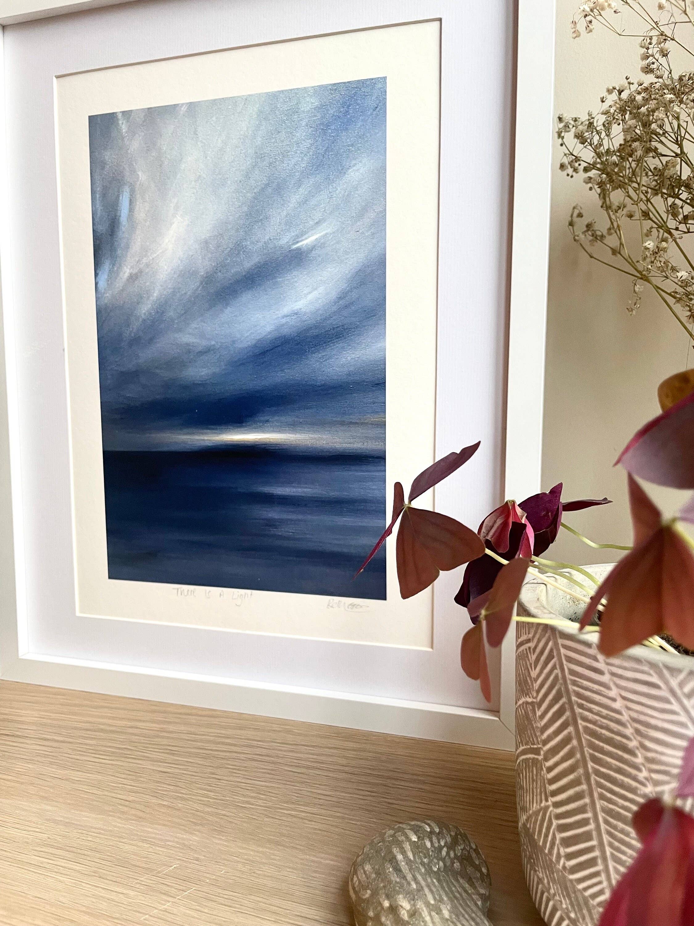 Beth Garner - Wholesale Art Print - 'There Is A Light', A4 Seascape Print5