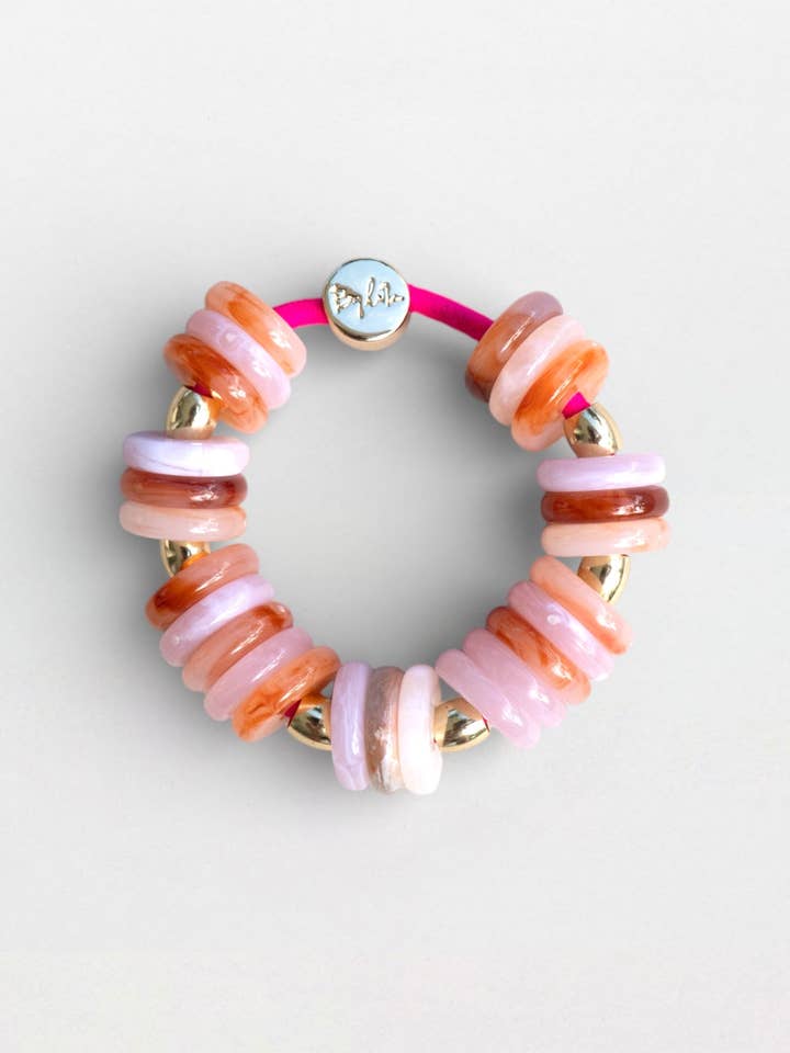 PIOENEN - CAPSULE / ARMBAND / HAARELASTIEK / LENTE / ZOMER voor wholesale door By Lilla