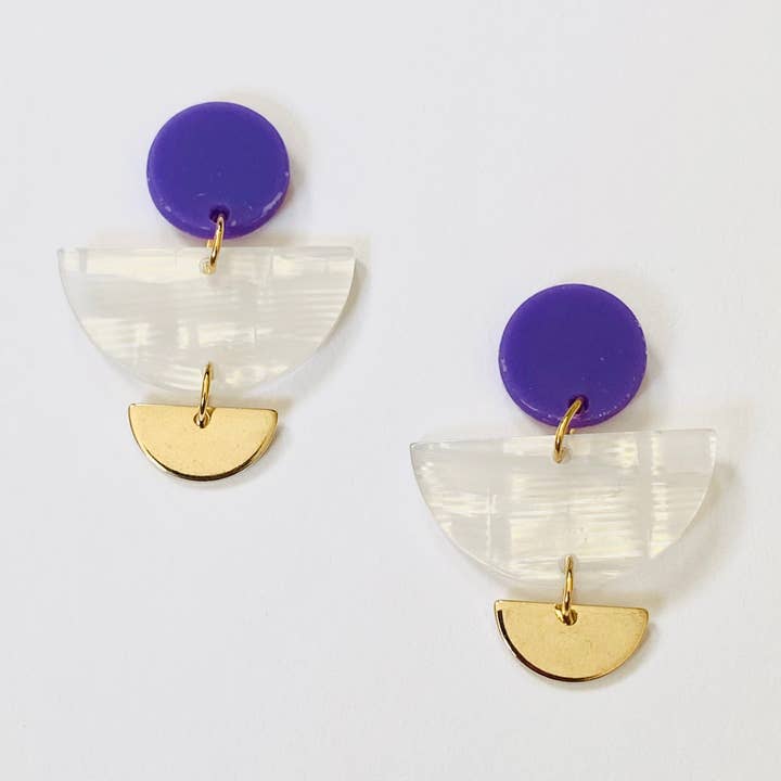 Dina earrings for wholesale by NAO JEWELS