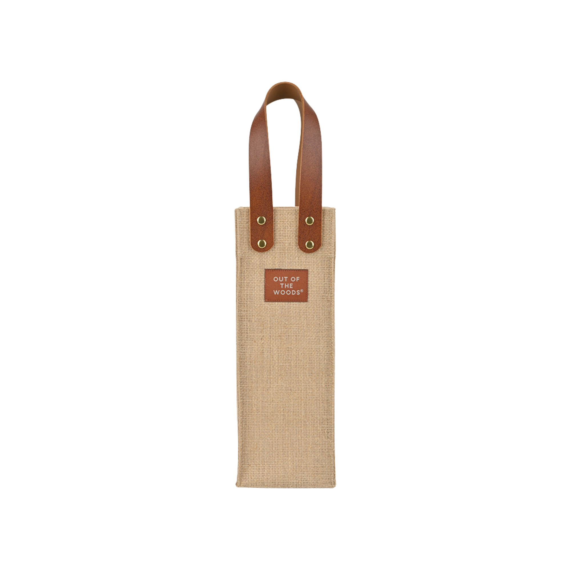 Out of the Woods® by KeepCool Bags - Wholesale Wine Tote - Jute Wine Tote, Single Bottle Wine Holder7