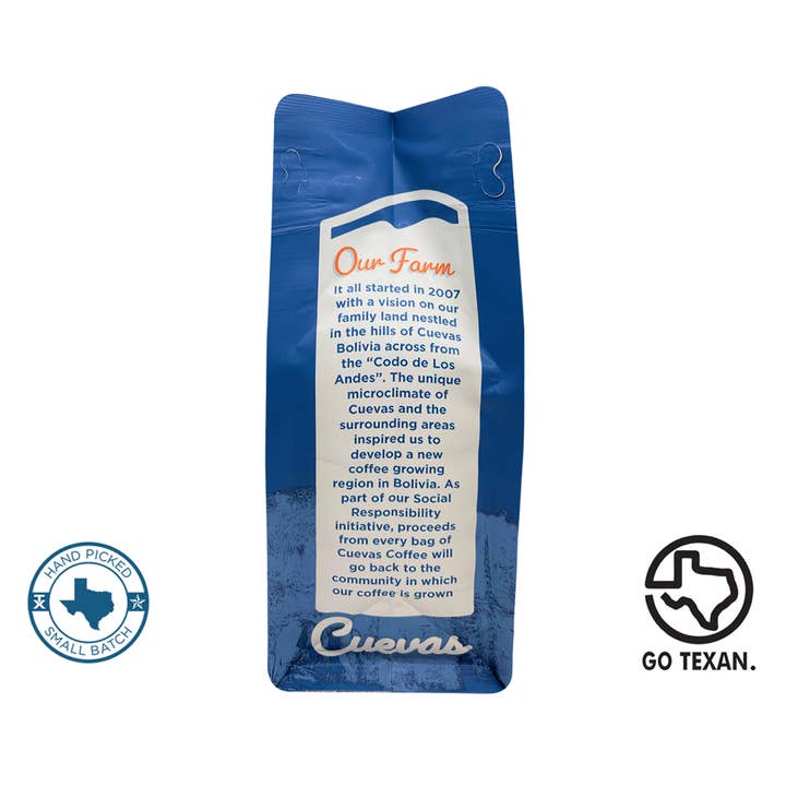 Cuevas Coffee Roasters – wholesale Coffee beans – 12 oz. The Devil's Brew - Dark Roast