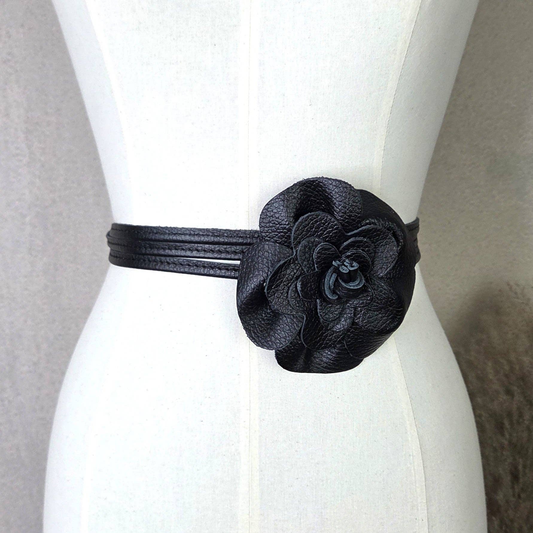 Tempest Designs - Wholesale Belt - Women's - Leather flower belt2
