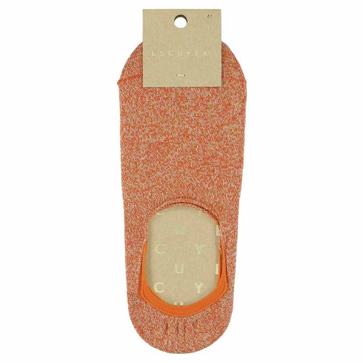 Meias invisíveis laranja por atacado de ESCUYER