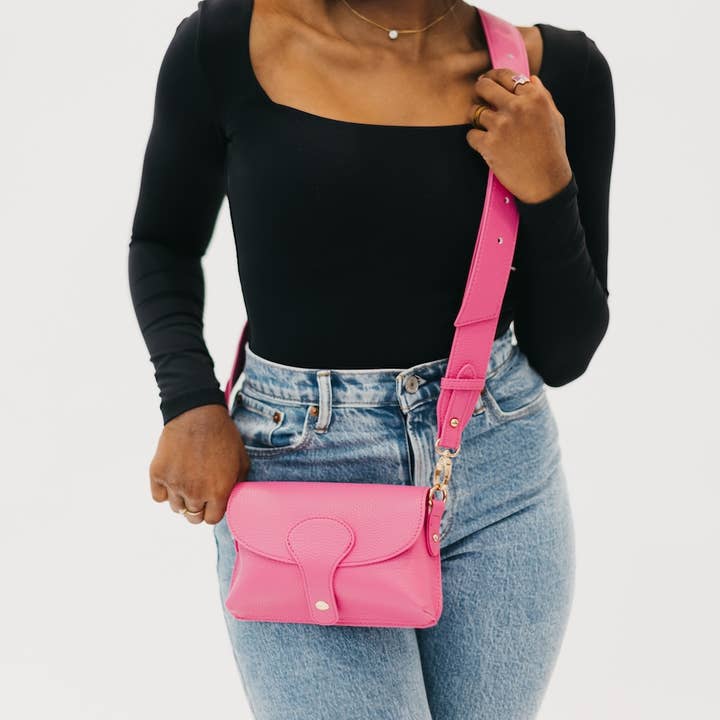 Pretty Simple - Wholesale Crossbody Bag - Women's - Khloe Vegan Leather Crossbody