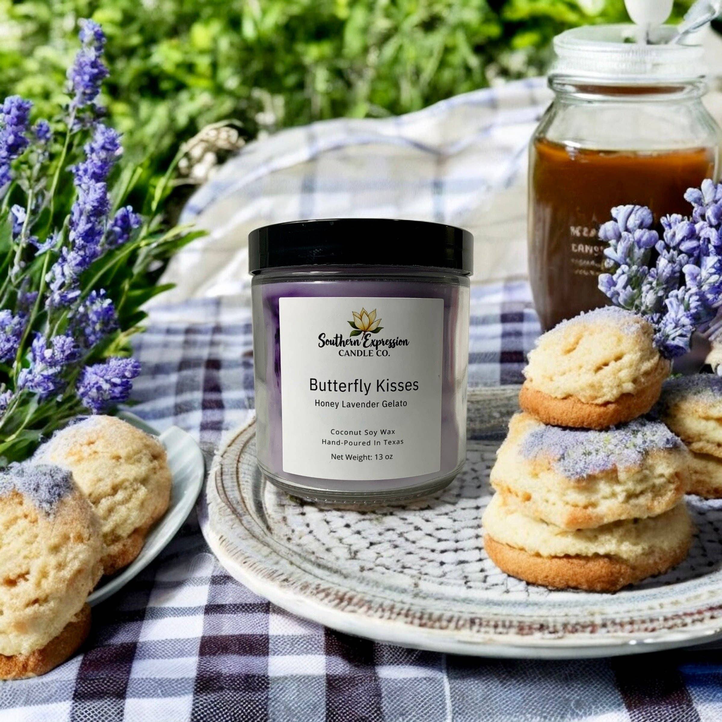 Southern Expression Candle Co. - Vente Bougie en bocal - Baisers papillon1