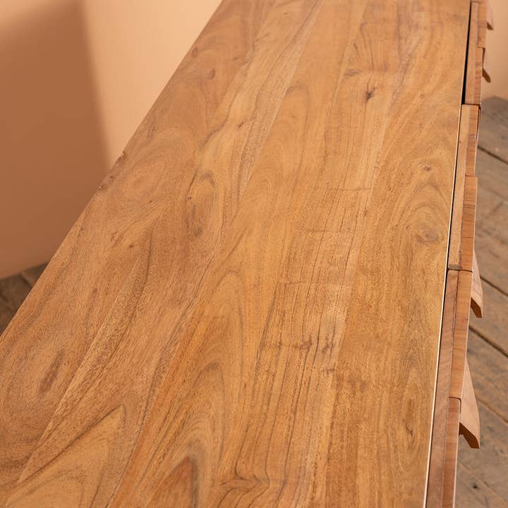 Ian Snow Ltd - Wholesale Sideboard - Calvino Acacia Wood Natural Finish Sideboard3