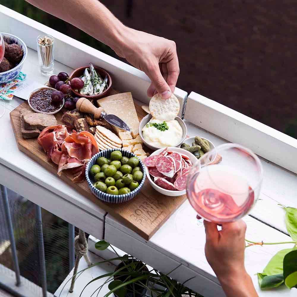 Balkonbar - Wholesale Outdoor Ornament/Decor - Balcony Bar White Wash11