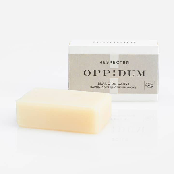 Savon-Soin Blanc de Carvi for wholesale by OPPIDUM