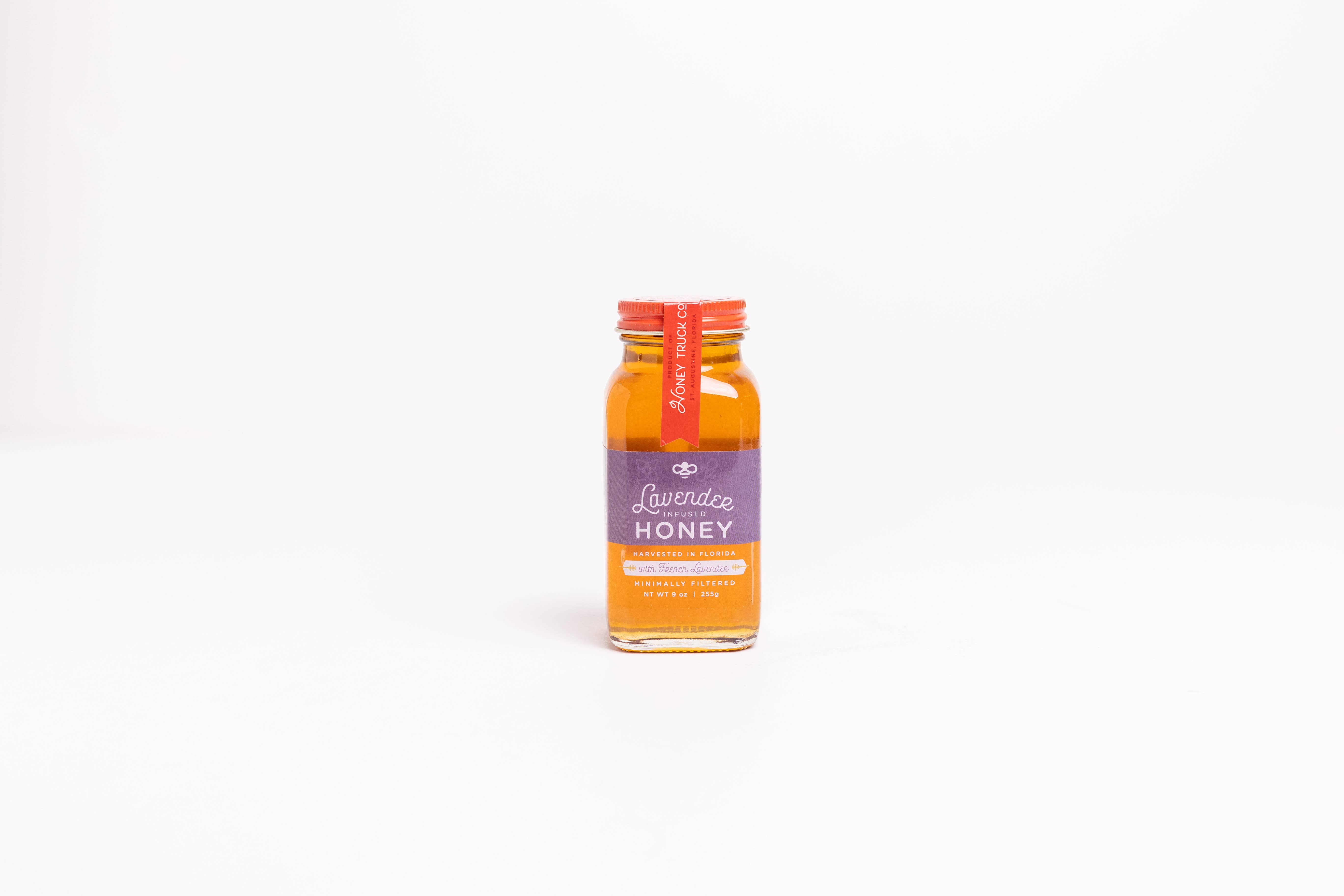 Honey Truck Company - Wholesale Honey - Lavender Infused Honey | Infused Honey | 9oz. | 12 pack