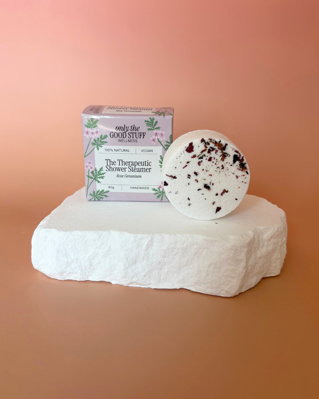 Only The Good Stuff UK - Wholesale Shower Steamer/Bomb - The Therapeutic Shower Steamer3