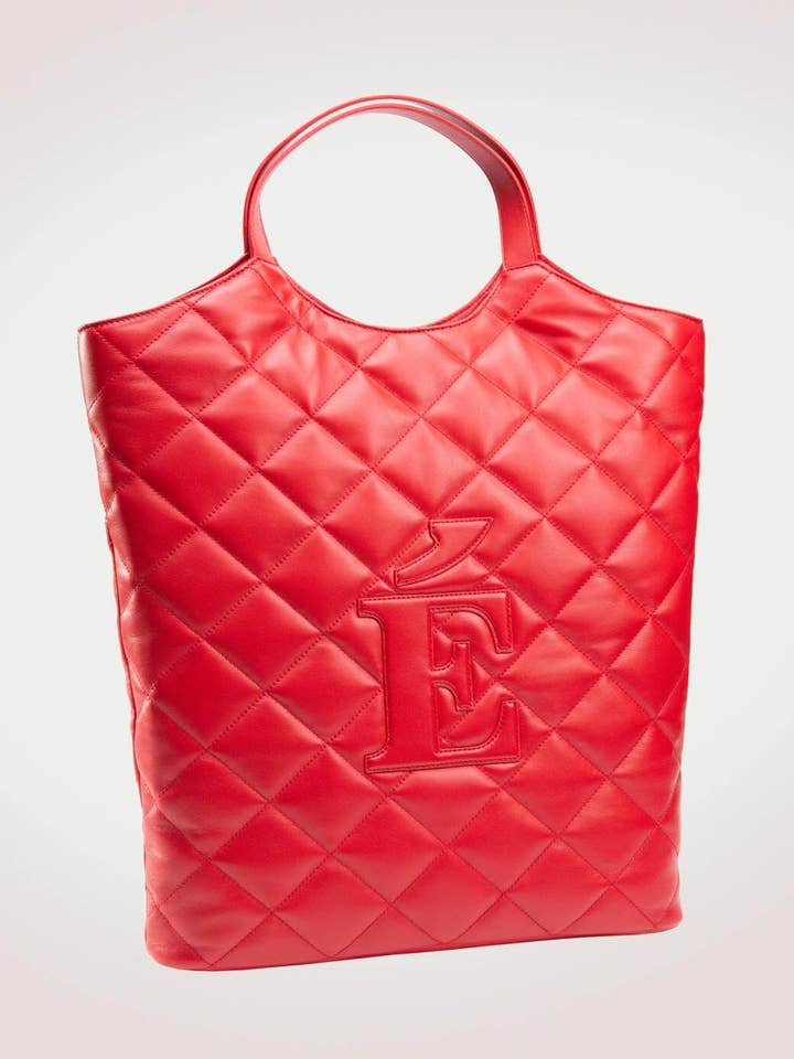 Anne Large Shopper Tote - Red for wholesale by Even