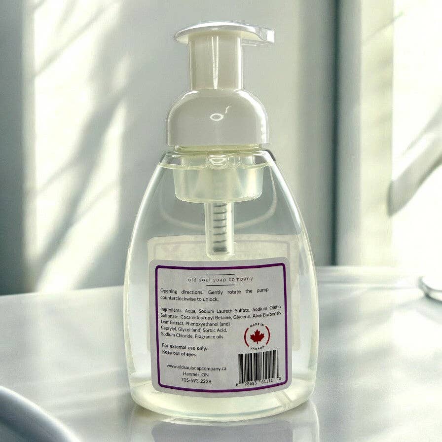 Old Soul Soap Company Inc. – Engroshandel Håndsæbe – Skummende håndsæbe6