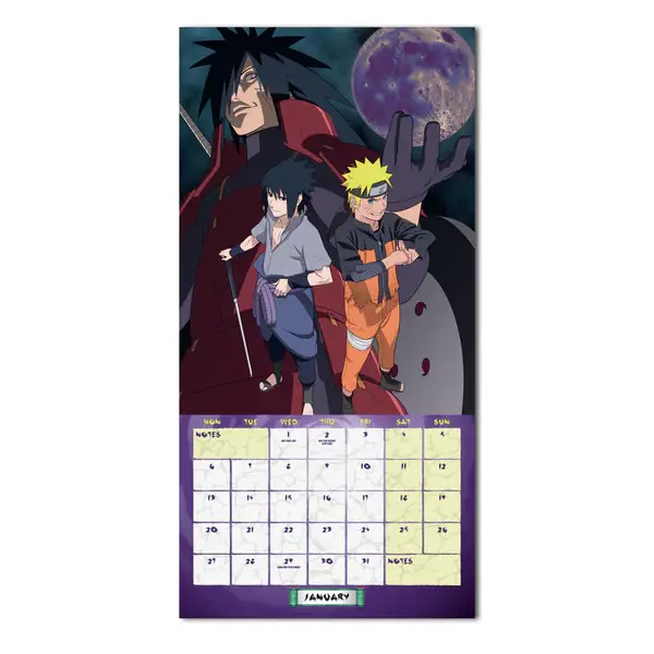 Close Up GmbH – wholesale Kalender – Naruto Shippuden Kalender 20254