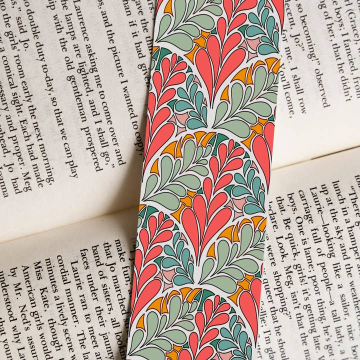 Bold Pattern Bookmark for wholesale by Curiously Cursive