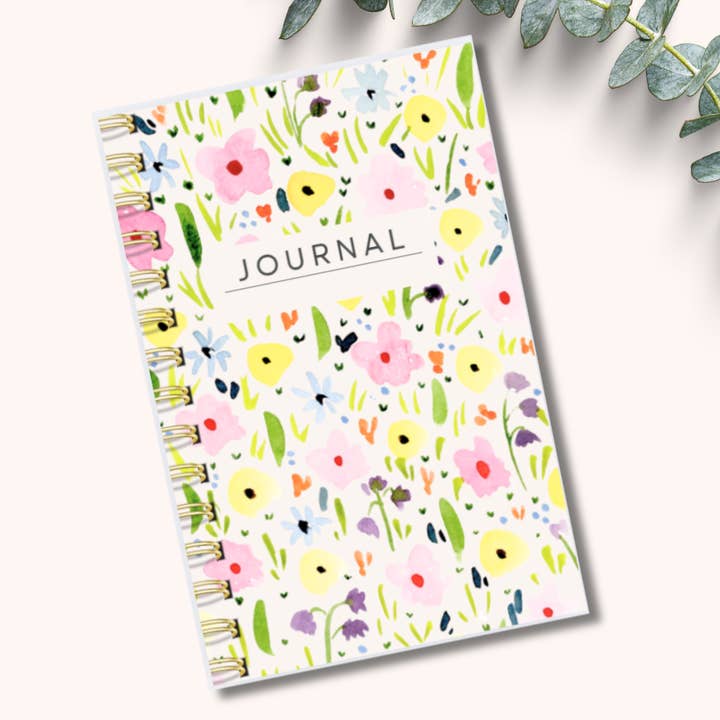 Notebook Flower Garden for wholesale by Amy Rae Maker