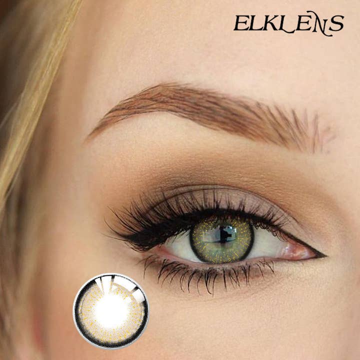 ELKLENS Sand Förgylld Brun Färgad Kontakt för wholesale av ELKLENS