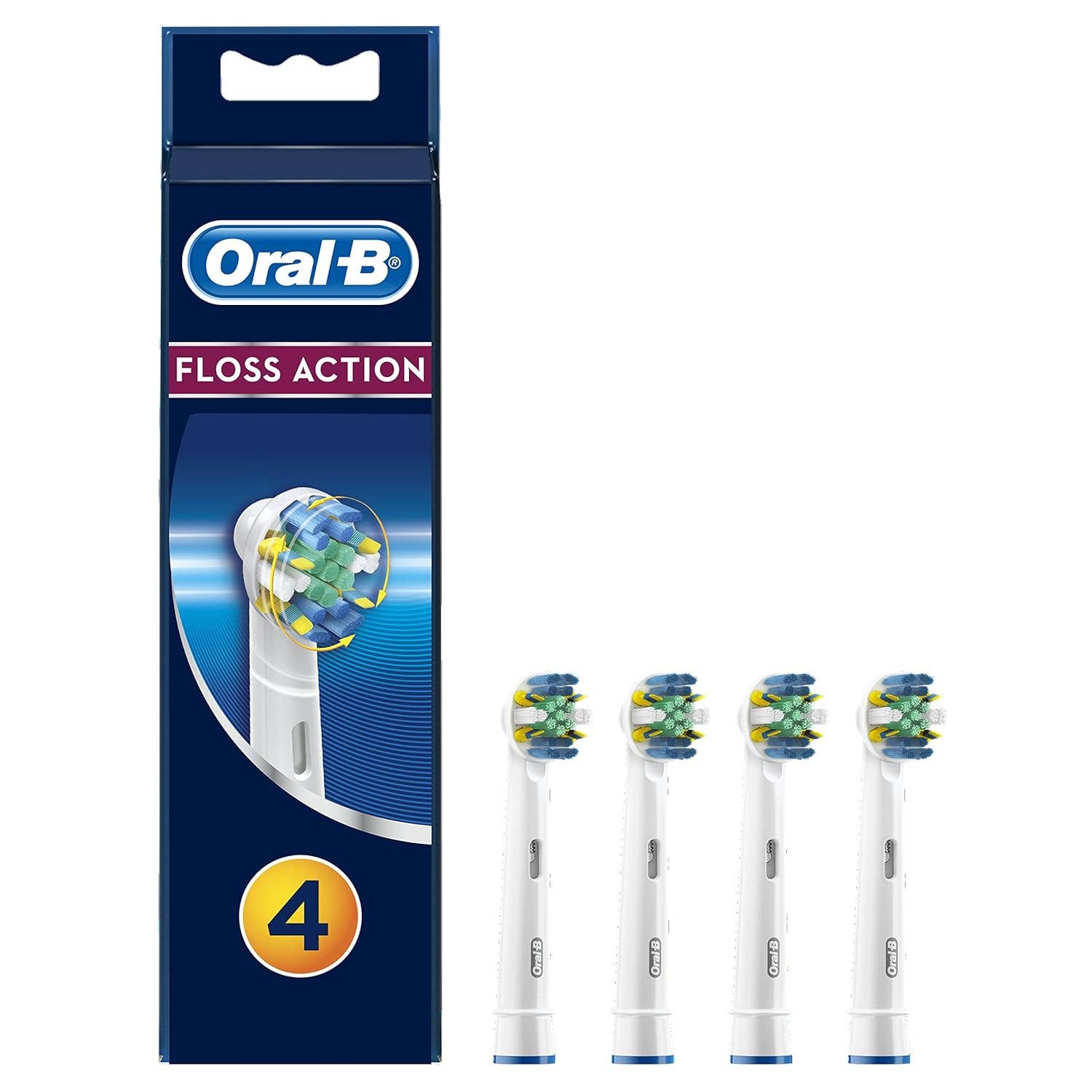 MEHIAZ - Vendita all'ingrosso Spazzolino da denti - Teste di Ricambio Oral-B Floss Action, confezione da 40