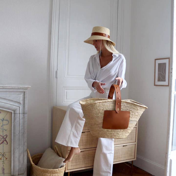 Lastelier - Wholesale Beach Bag - Tulum Elegant Handmade Woven Palm Beach Bag9