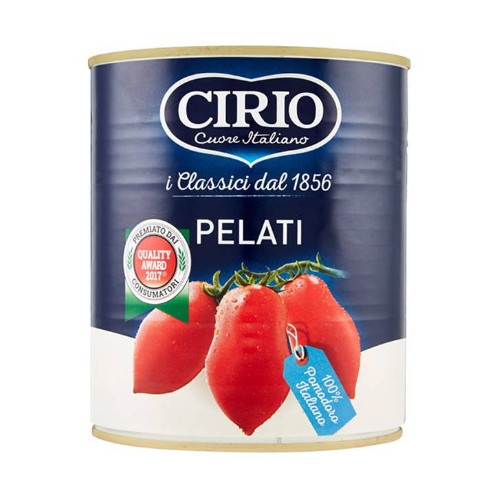 Calabria da Gustare - Wholesale Pasta Sauce - Cirio 800 g whole peeled tomatoes made in Italy0