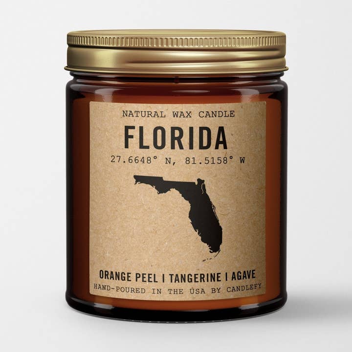 Florida Homestate stearinlys for engroshandel hos Candlefy