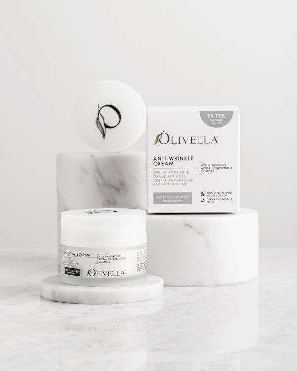 Olivella – Engroshandel Anti-aging fugtighedscreme – Olivella Anti-rynke Olivenoliecreme 1.69 Oz2