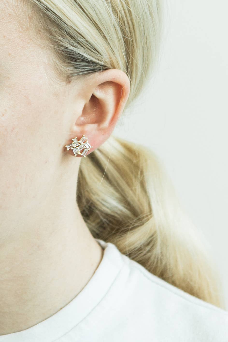 M STREET STUDIO - Wholesale Stud/Post Earrings - Cluster Stud Earrings2