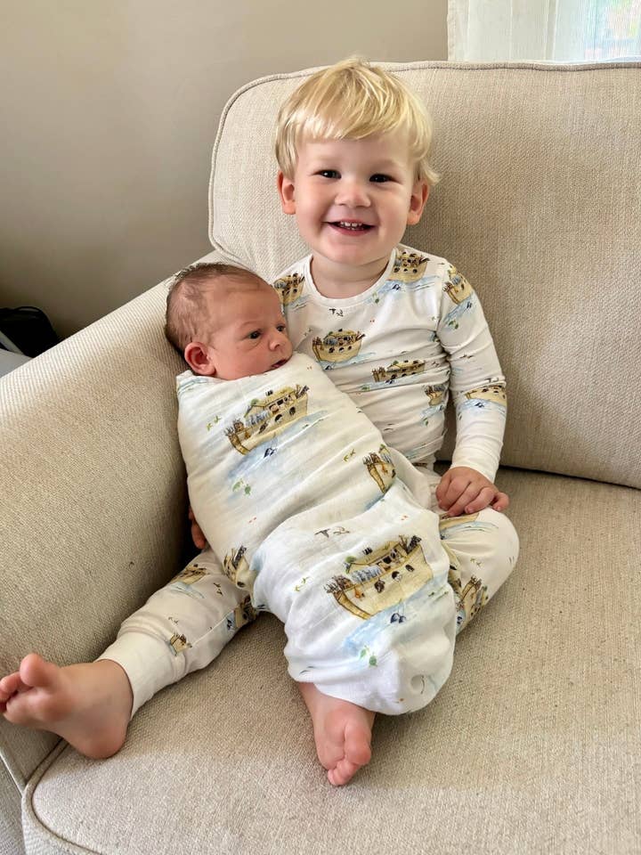 Noah's Ark - Swaddle for wholesale by Saltwater Swaddles