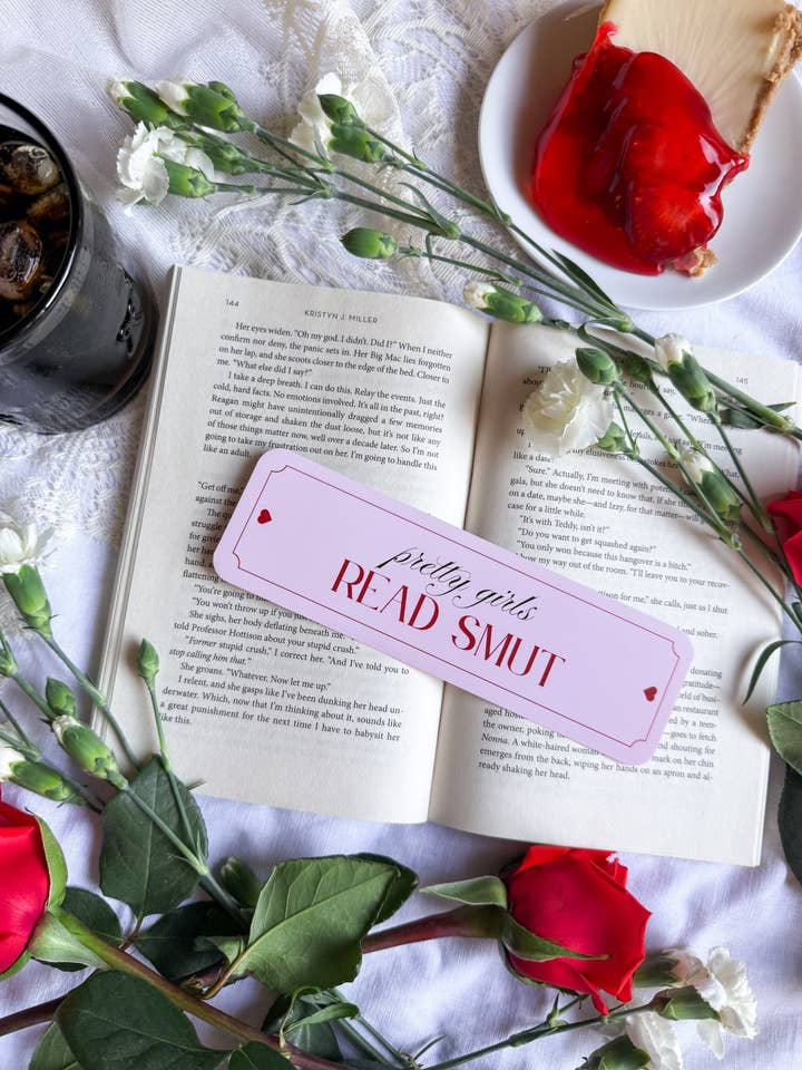 Pretty Girls Read Smut Bookmark for wholesale by gigiandbo