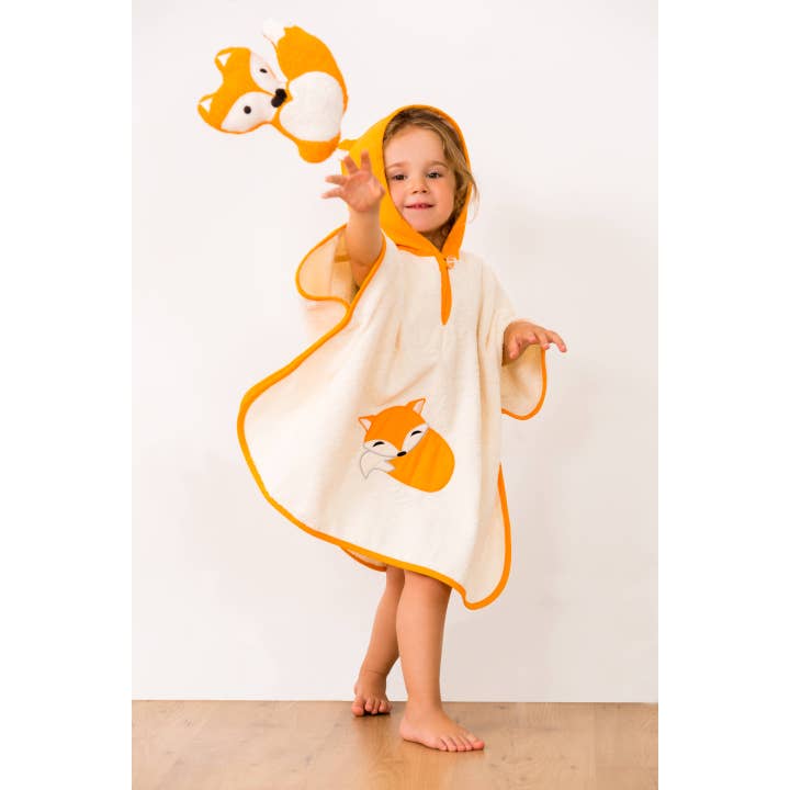 Smithy by Dagmar Nelk - Wholesale Hooded Towel - Kids & Baby - Bath poncho fox, 55x701