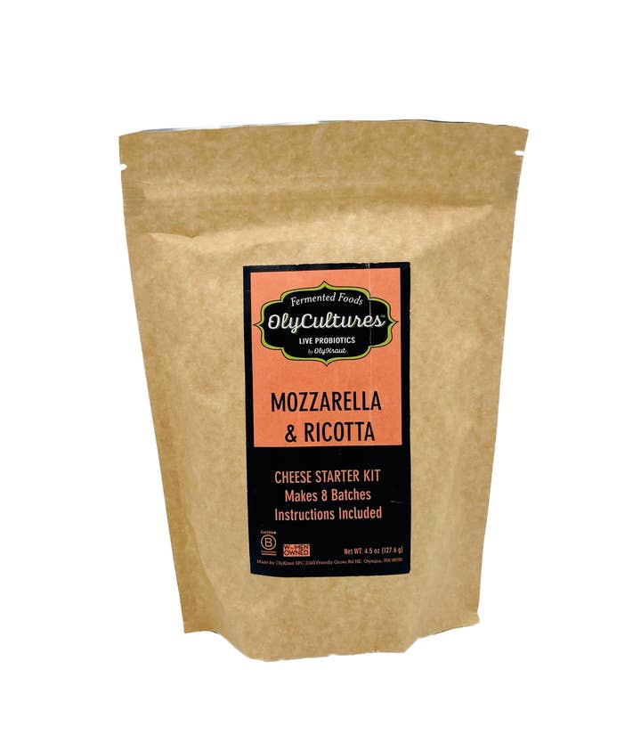 OlyKraut - Wholesale DIY Food Kit - Mozzarella and Ricotta Cheese Making Kit
