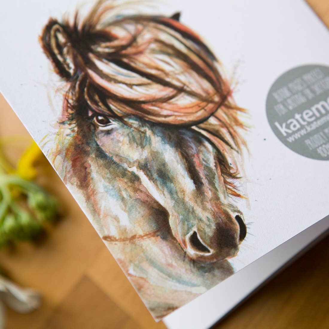 Kate Moby - Wholesale Notebook - Inky Horse Eco A6 Notebook4