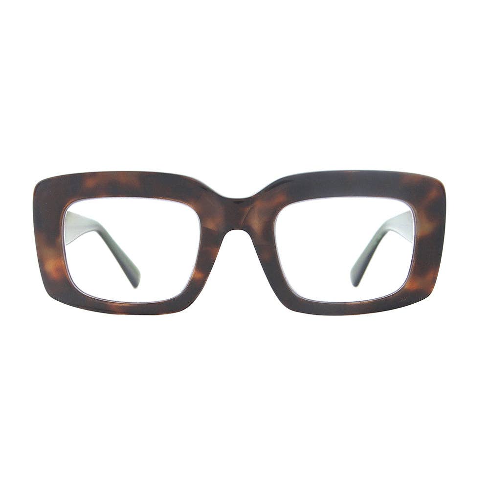 Ryan Simkhai Eyeshop – Großhandel Brille – Damen – MARGO | Schildkröte//Grün | Blaulichtblockierung4