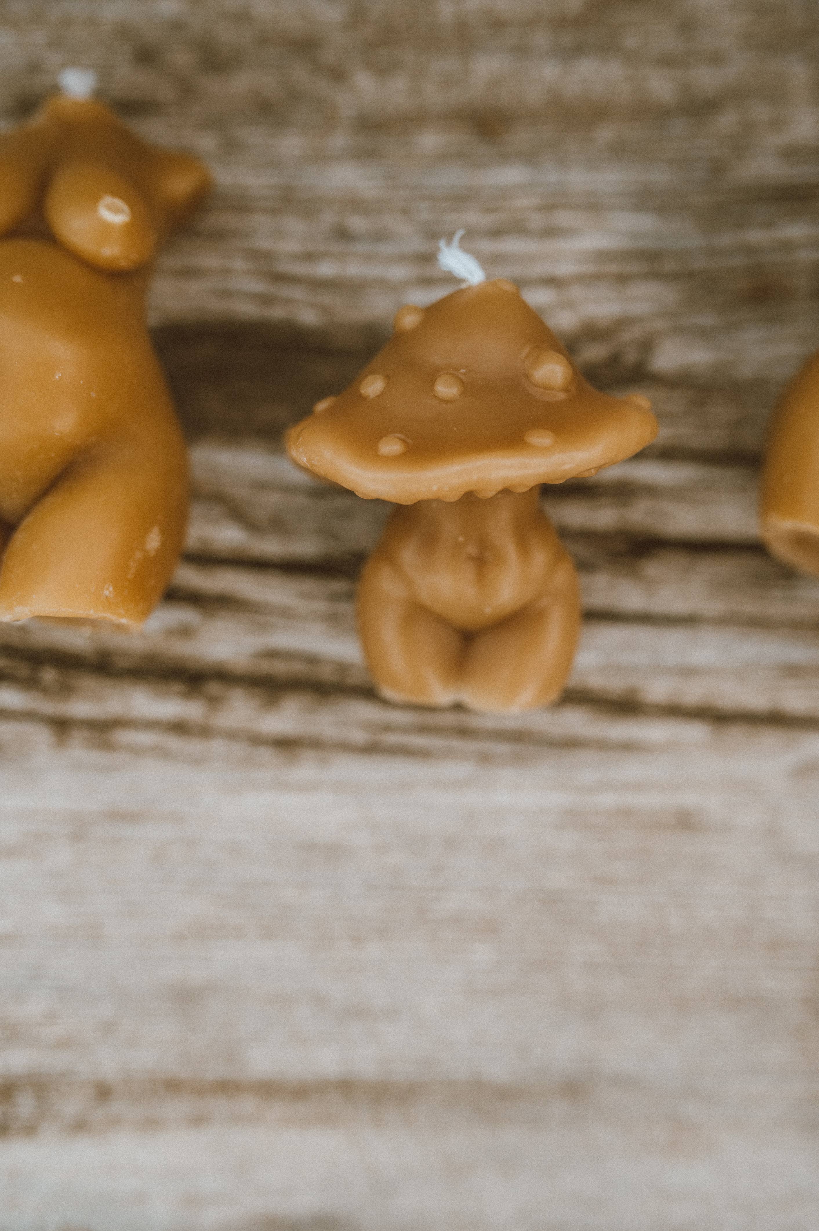 Mother Madre Bees - Wholesale Novelty Candle - Sexy Little Mush — Beeswax Affirmation Candle3