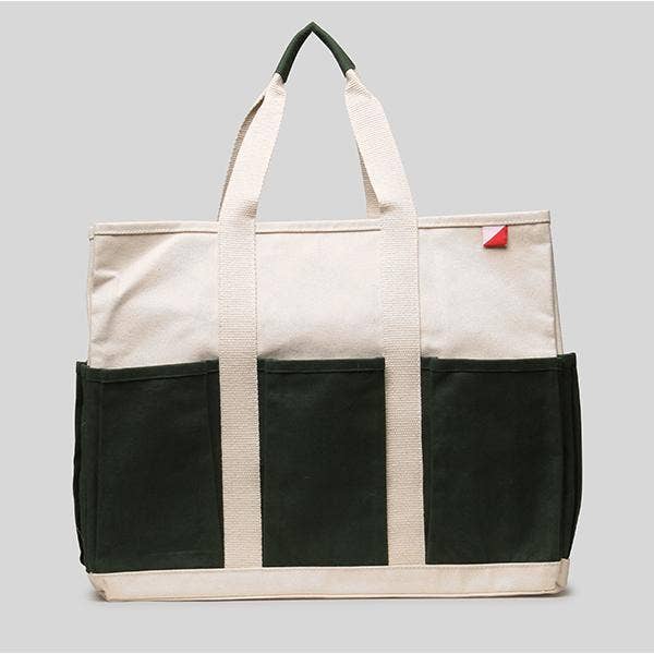ShoreBags - Wholesale Tote Bag - Women's - Multi-Pocket Canvas Tote Craft Bag Large