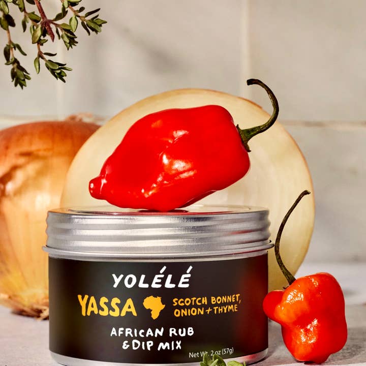 Mélange à épices et trempette Yassa African Spice pour la vente par Yolélé