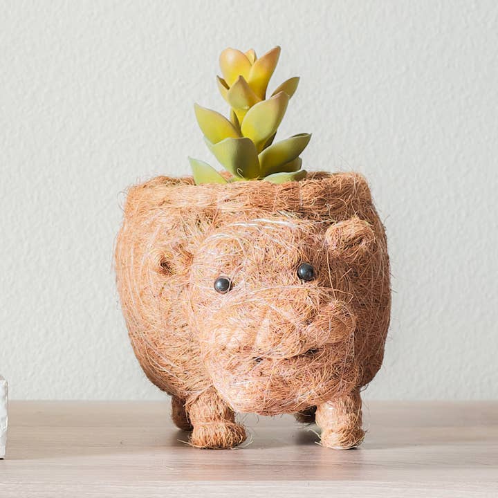 Animal Planter - Hippo | LIKHA | holiday gift for wholesale by LIKHÂ